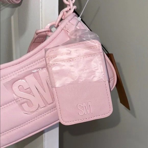 BNWT 🏷️ 2/$25 light pink Steve Madden purse - Picture 3 of 10